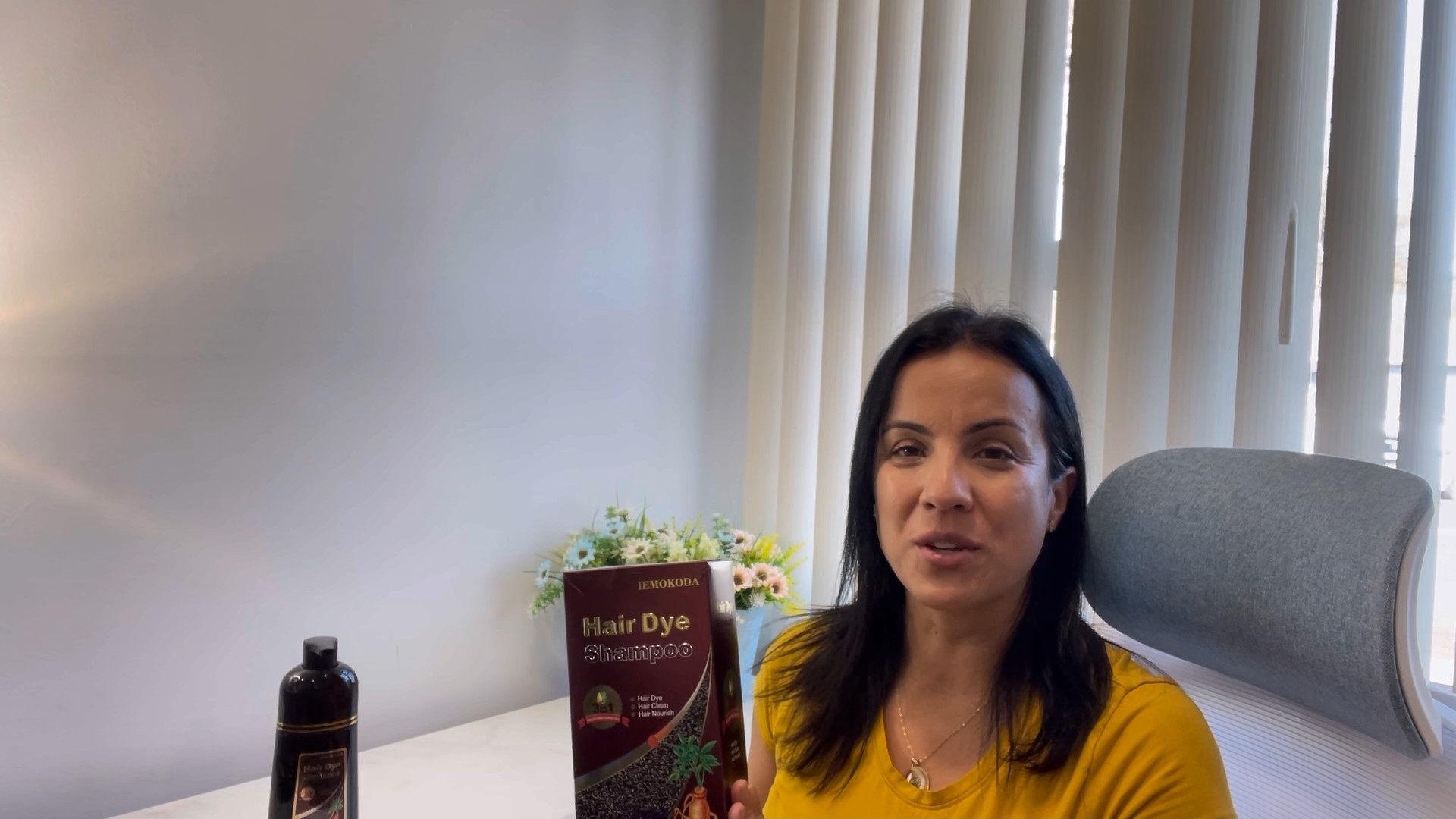 Amazon.com : Agthyuve Hair Dye Shampoo 3 in 1, Coffee Hair Dye