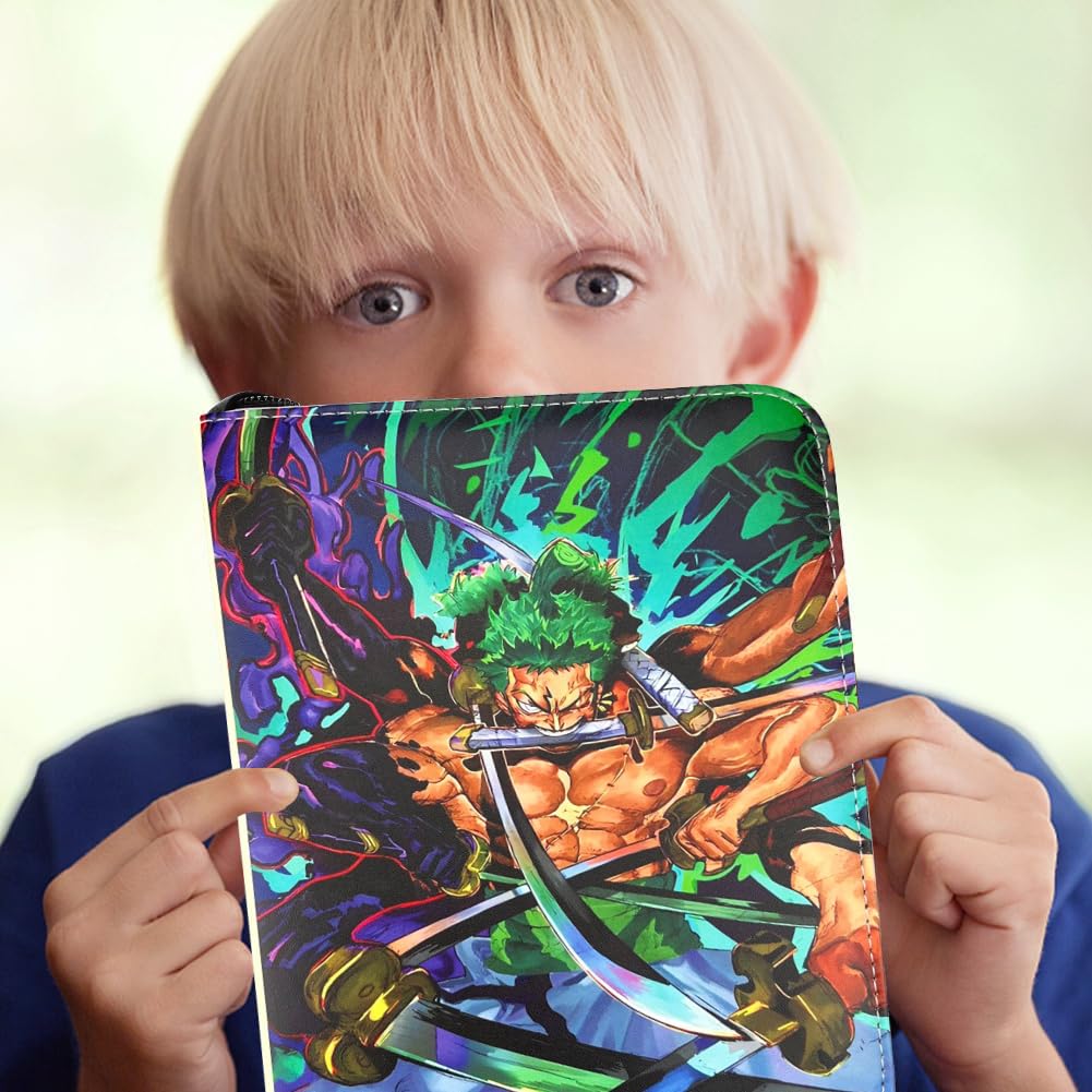 Album De Cartes One Piece Avec Fermeture Éclair - Classeur Étanche Pour 400 Cartes, Cadeau Idéal Pour Garçons Et Filles Collectionneurs