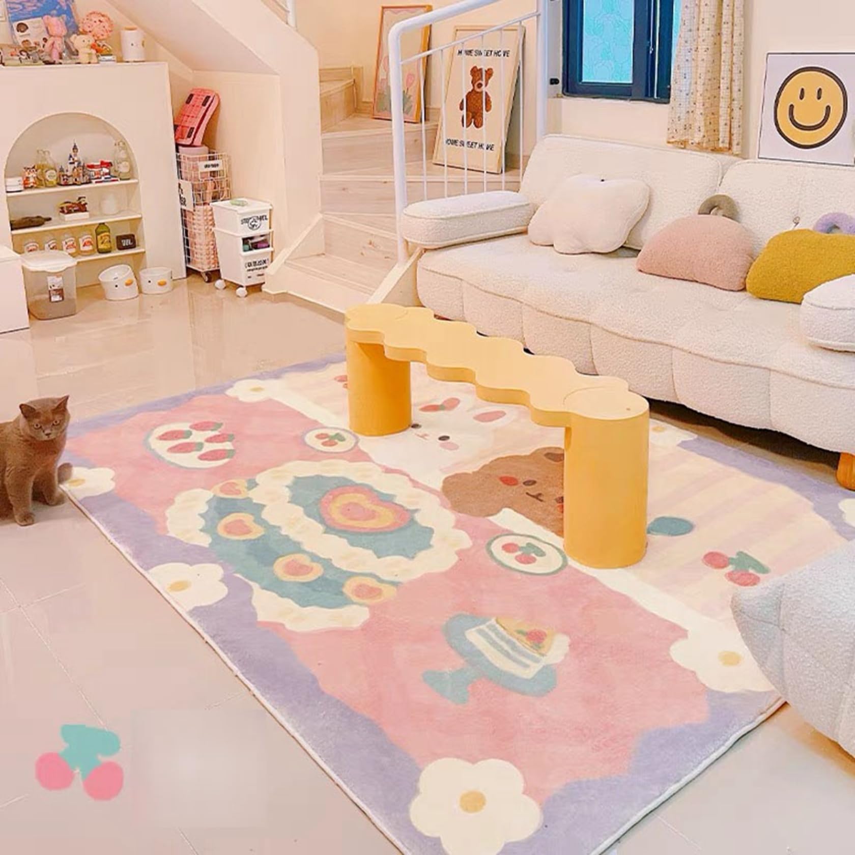 少女スタイル絨毯