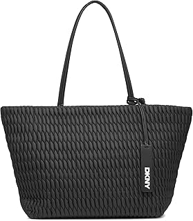 DKNY womens Mack Nylon Large Tote Bag