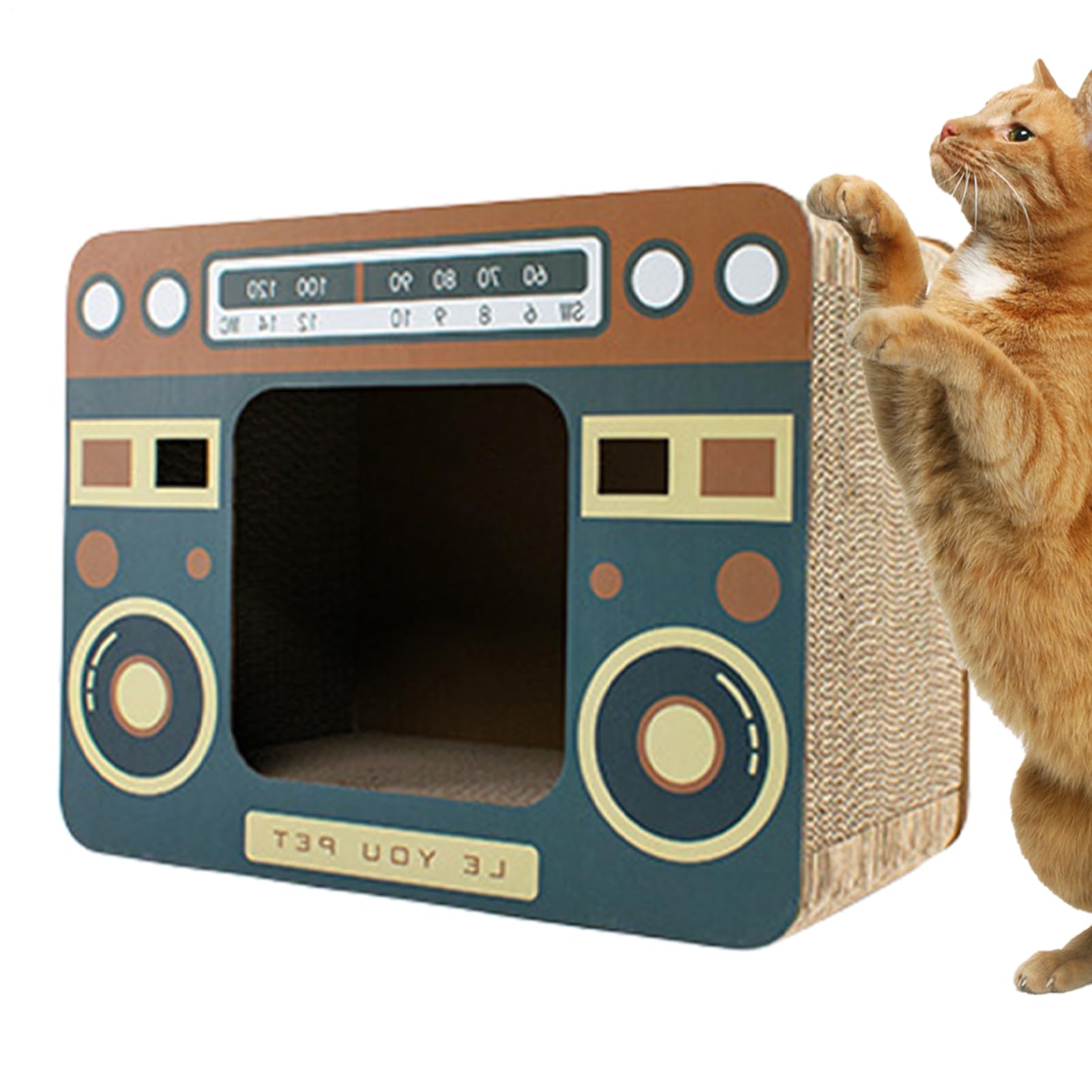 Griffoir Chat en Carton Jouet Chatons Protecteur Meubles | Griffoir Vertical Pour Chats D'Intérieur Pour Chatons Et Animaux, Intérieur, Appartement, Maison, Salon, Abri Extérieur