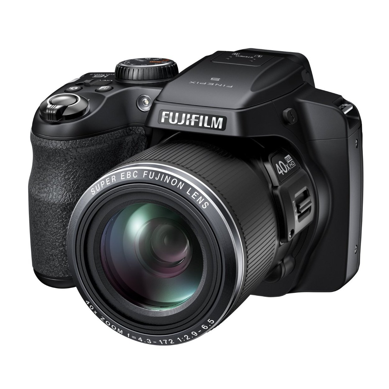 Fujifilm FinePix S8200 Digital Camera - Black (16.2 MP, 40x