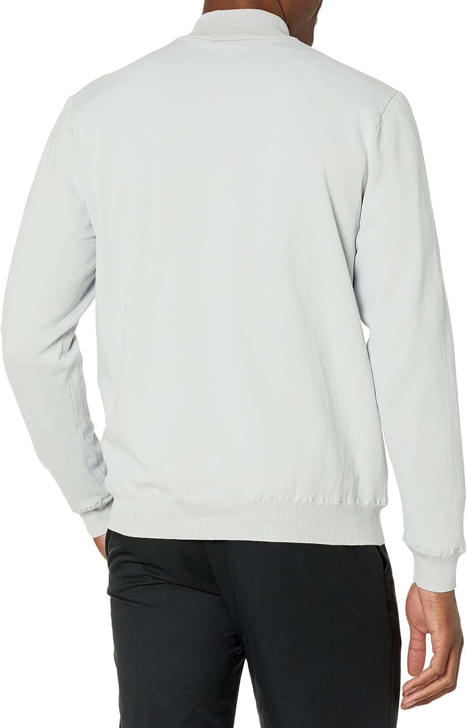 Greg Norman Collection Men's Mock Neck, Lined for Wind Protection, Engineered to Trap air for Additional Warmth, Shark Grey, X-Large