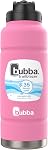 bubba Trailblazer Stainless Steel Water Bottle with Push Button Lid, 40 oz (1.18 L), Vacuum-Insulated, Rubberized Licorice