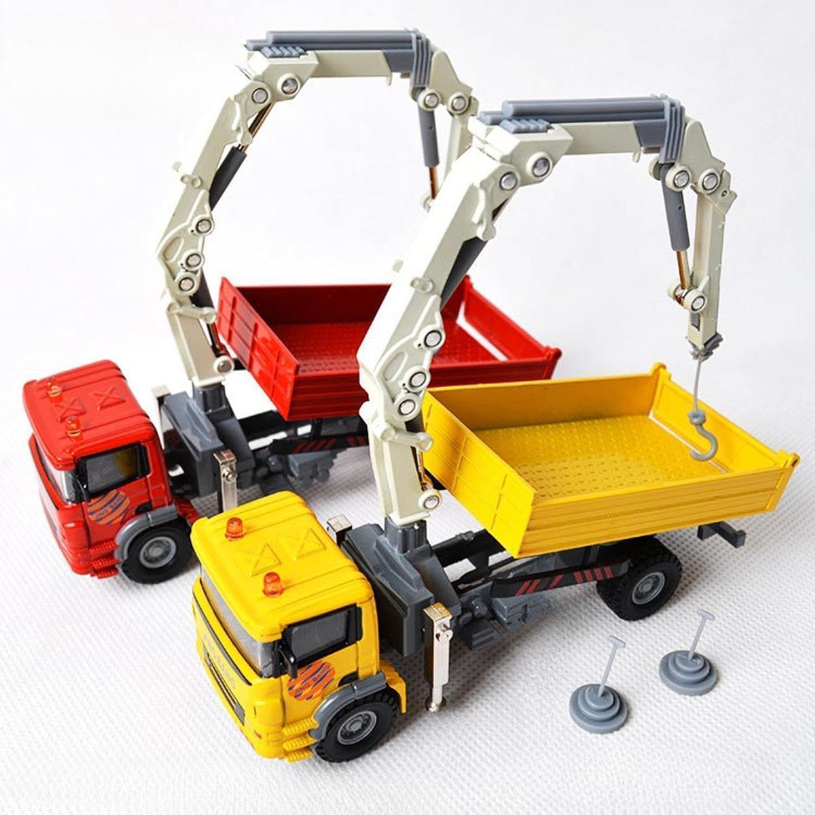 Amazon.co.jp: Bffcnl クレーン車おもちゃ、建設トラックモデル、3歳