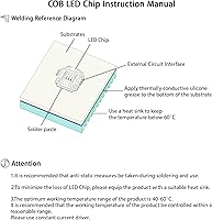 Vista 6 de 1 unids 10W chip LED de alta potencia rojo súper brillante componente emisor de luz diodo reemplazo cuentas de lámpara para iluminación DIY