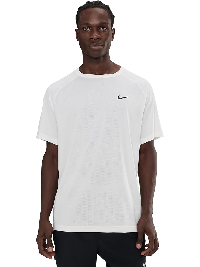 Black Nike Ready Dri-FIT Short Sleeve Fitness Top