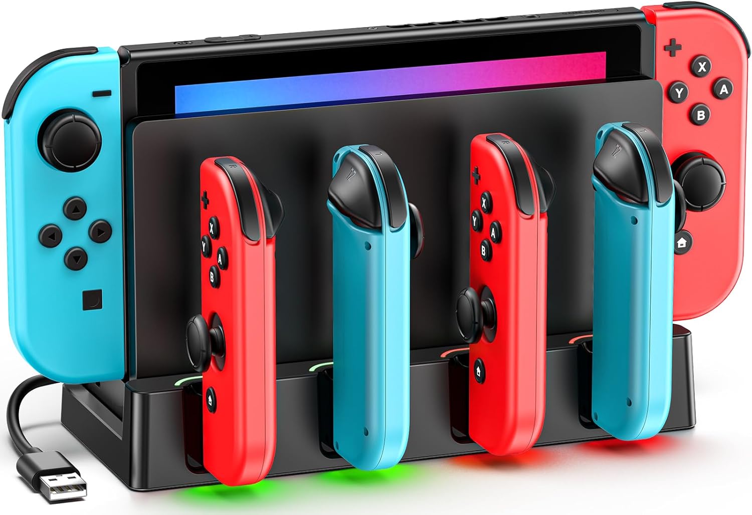 Switch Charging Dock Station with...