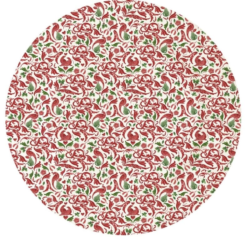 Spode Yuletide Plateau de service rond Motif sapin de Noël 30 cm