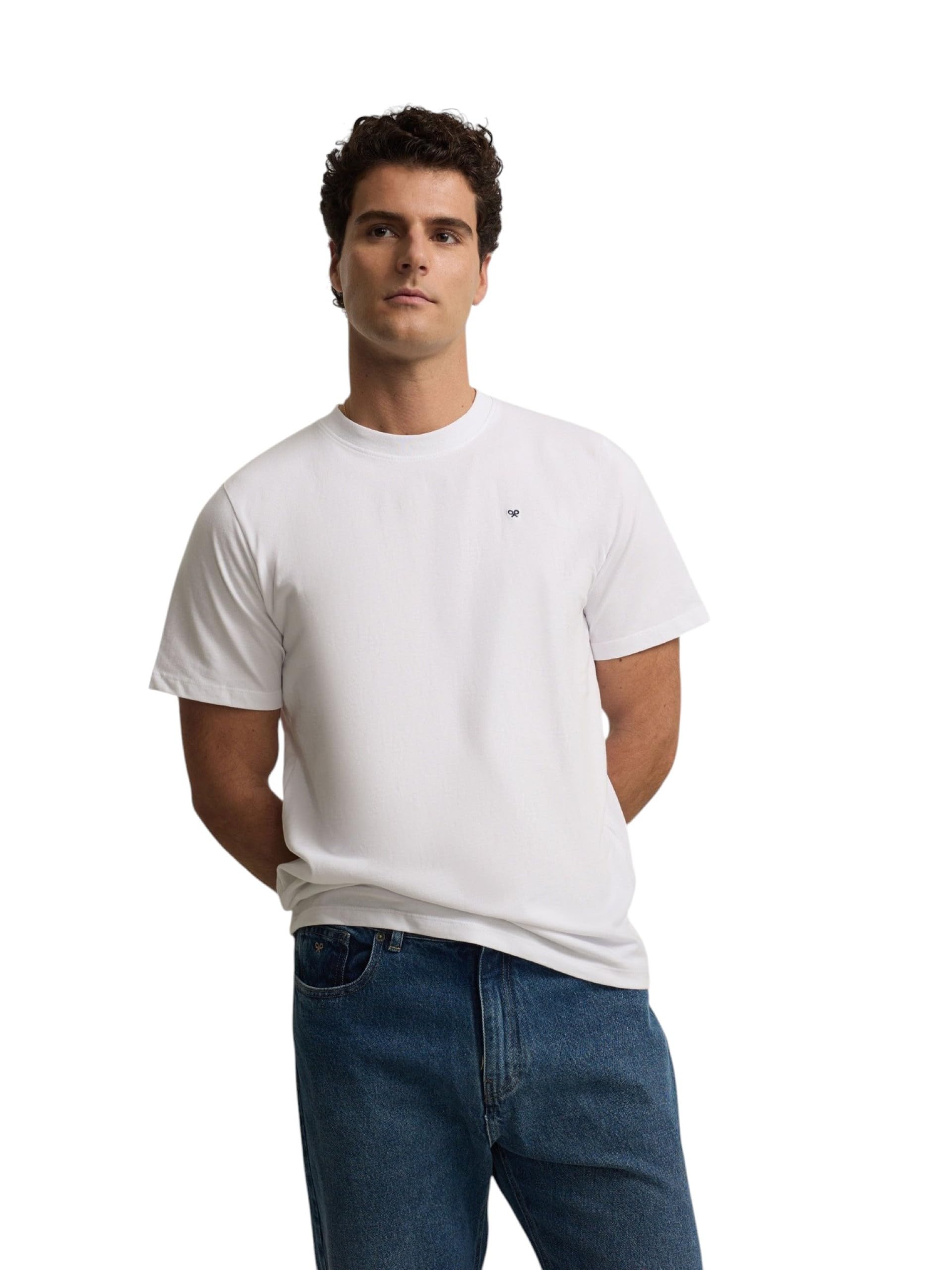 SILBON Beach Club T-Shirt, White, XXL/3XL