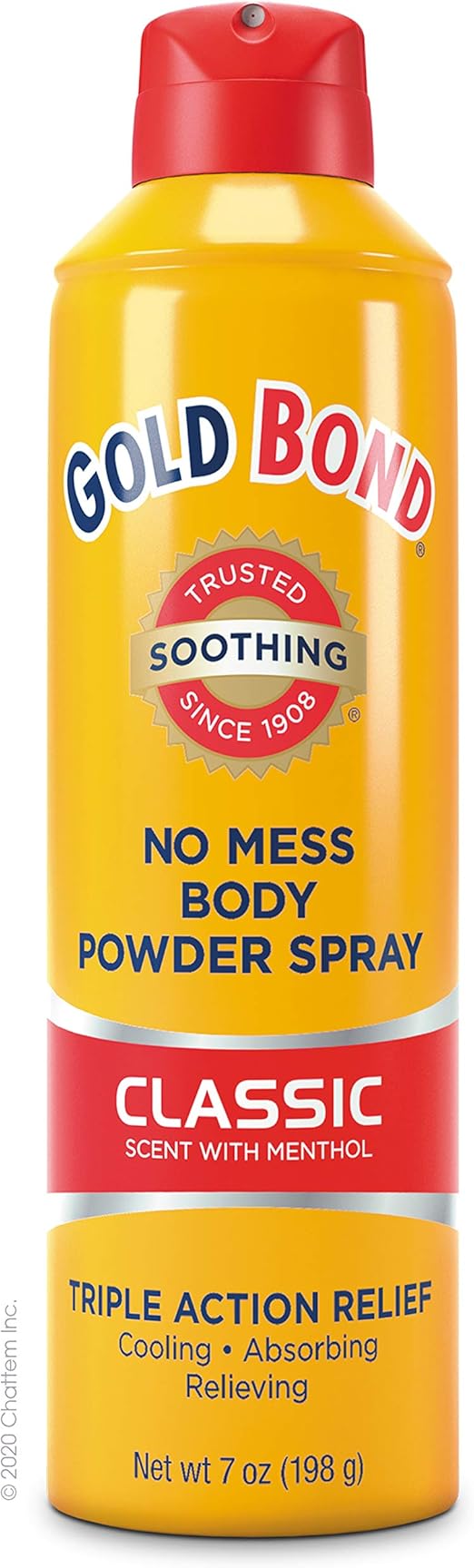 Amazon.com: Gold Bond No Mess Body Powder Spray, 7 oz., Classic Scent ...