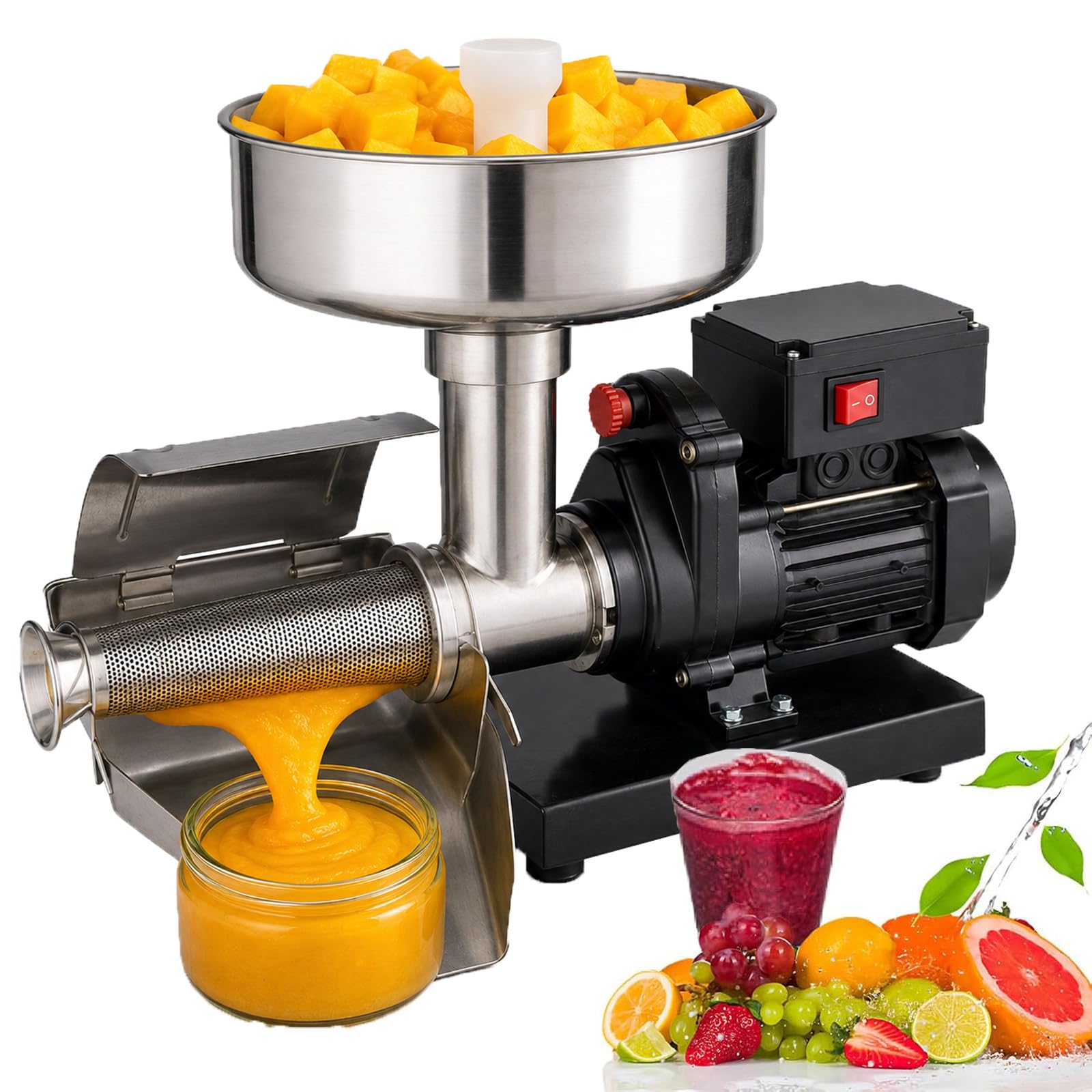 Macchina elettrica per purè di Frutta e Pomodoro, 450 W
