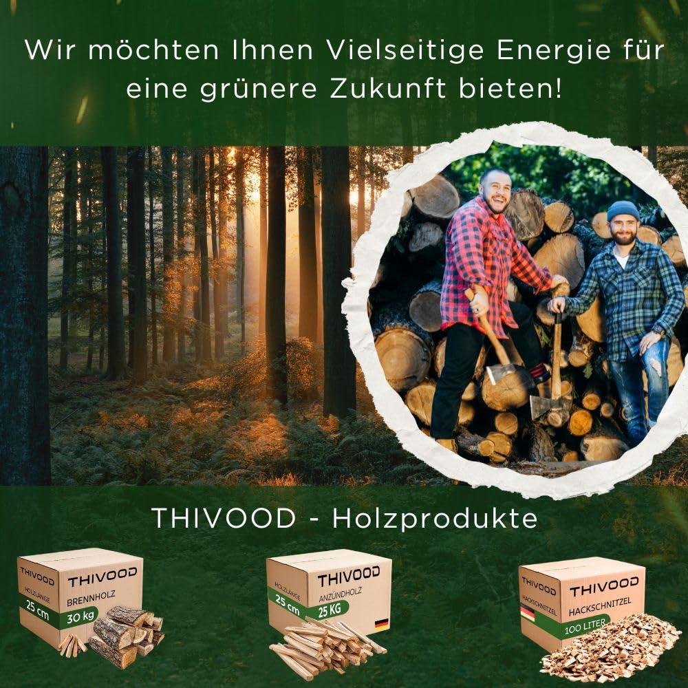 Hackschnitzel 200 Liter für den Garten - Ideal für Hackschnitzelheizung und als Anzünder - trockene Kiefer Holzhackschnitzel - Rindenmulch-Ersatz für Spielplatz, Gartenwege und Beete
