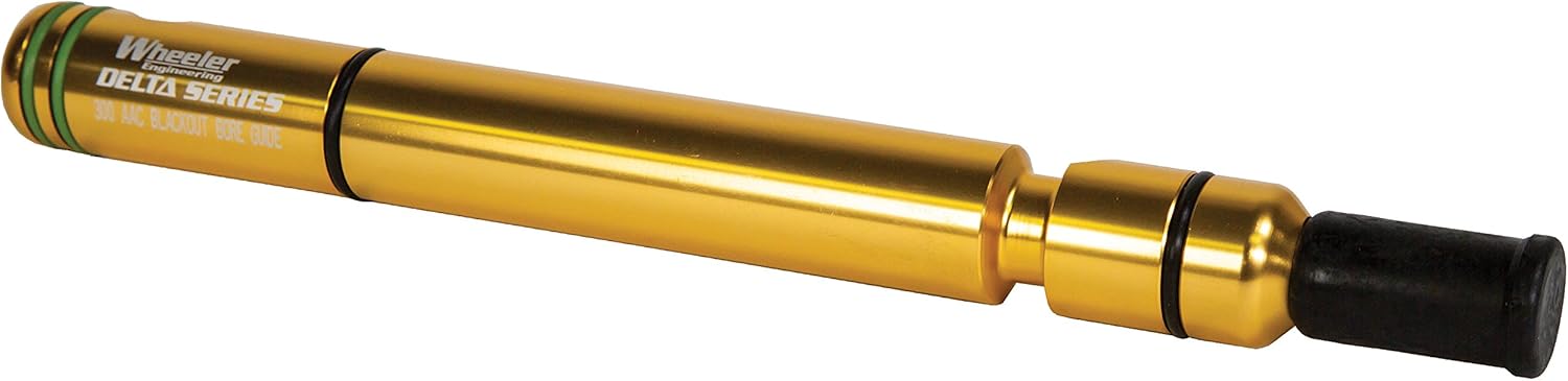 Wheeler Bore Guide with Precision CNC Alumunium, Solvent Port, and Durable Anodized Finish for Gunsmithing, Shooting Sports
