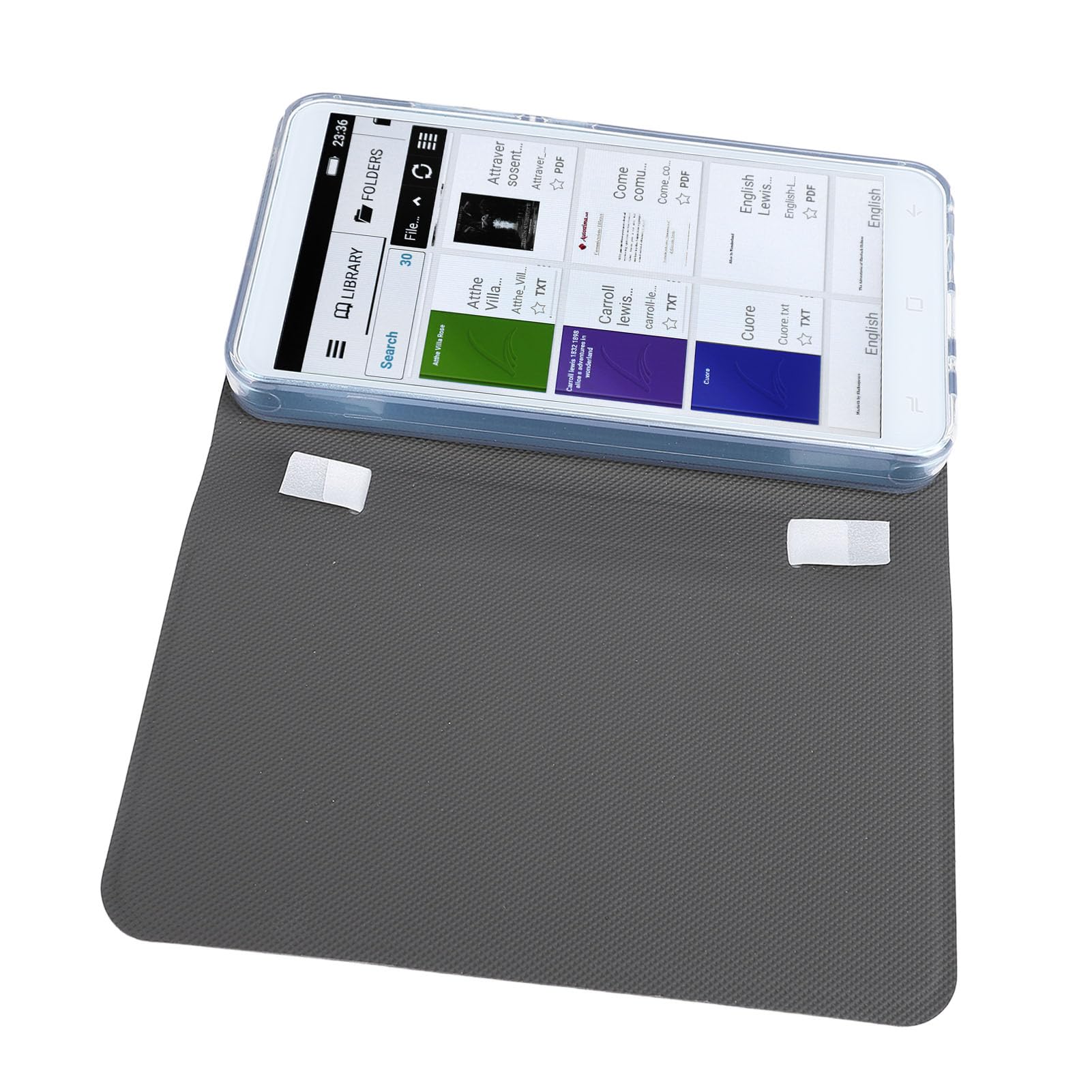 Lettore di e-book, Lettore di e-book da 5 pollici, Touch screen LCD con memoria da 1+8 GB, Lettore di libri digitali portatile con WiF Bluetooth FM,