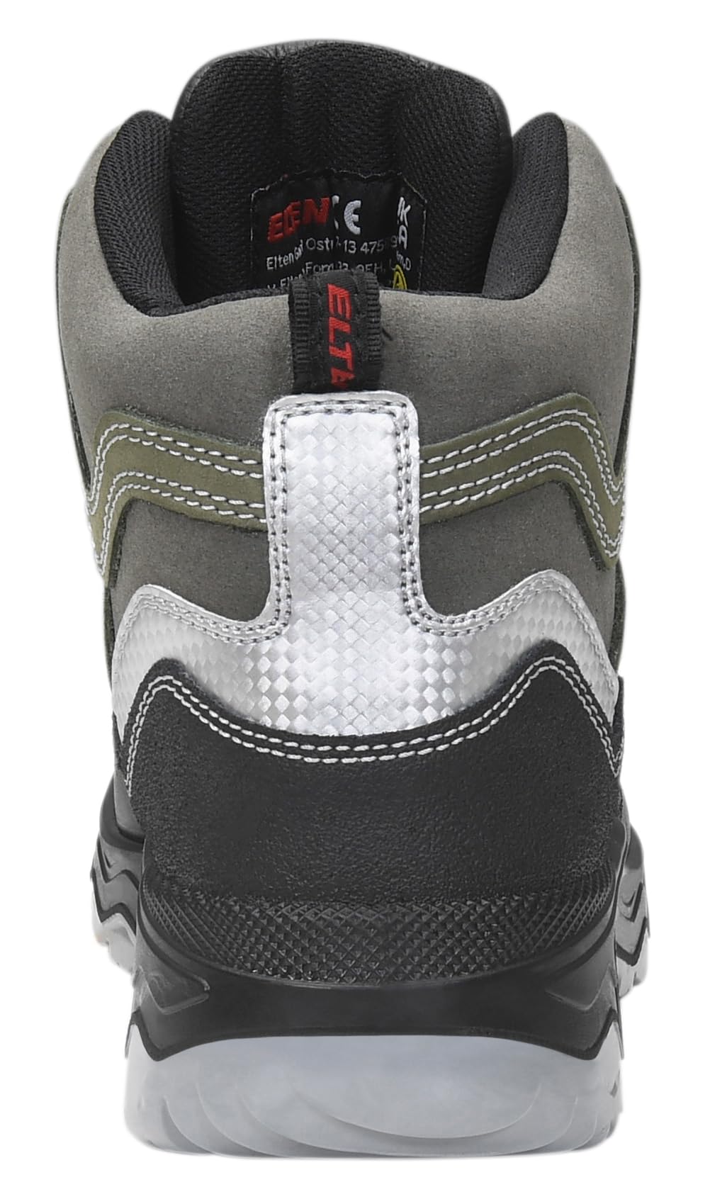 ELTEN Lex ESD S3S, Zapatos de Seguridad para Mujer y Hombre, Ligero, Puntera de Acero, Material Superior: Piel + Textil, Forro Interior: Textil (Transpirable), Talla 39