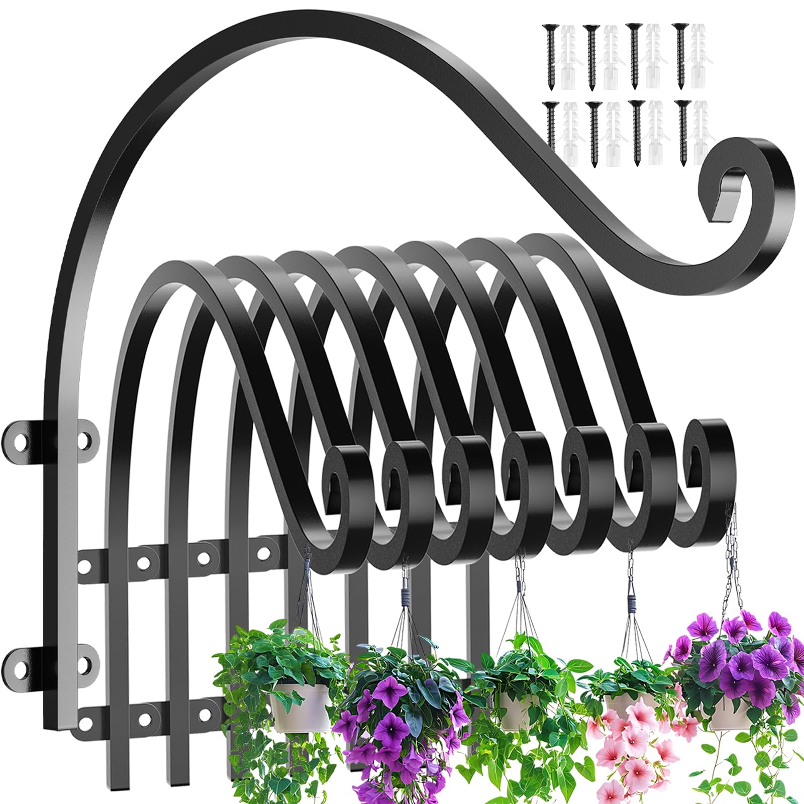 REDOVANT 8 Pack Heavy Duty Plant Hanger