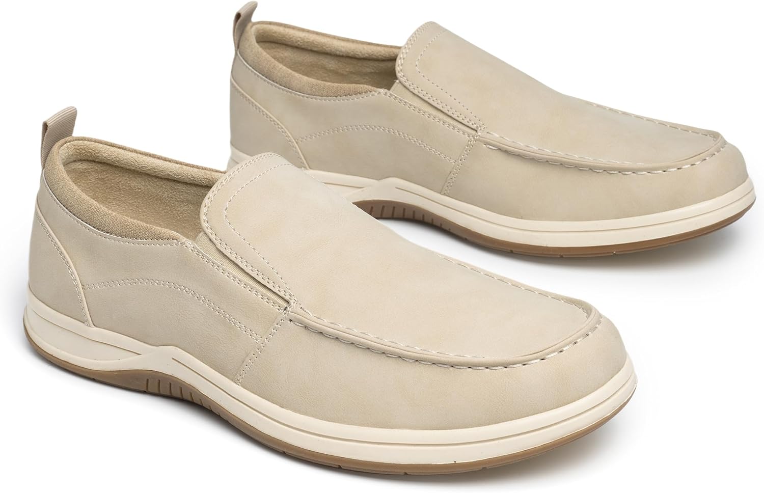 Men's Slip on Shoes, Casual Walking Loafers with Arch Support, Orthopedic Shoes Lightweight Non Slip Sneakers - Image 5