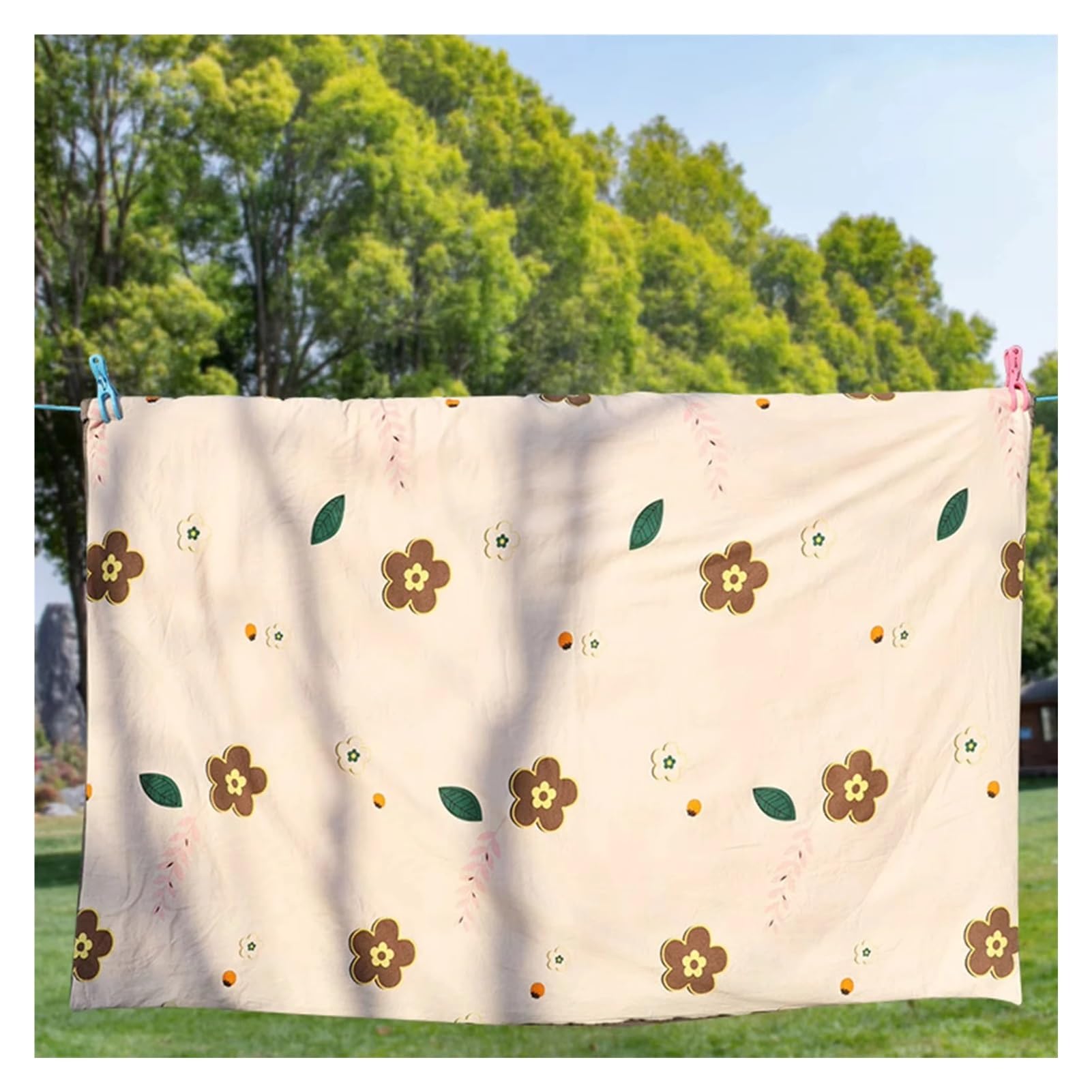 Winddichte Dicke Steppdecke Wäschetrockner Nylon rutschfeste Wäscheleinen Wäscheleine Seil Outdoor Camping Reisen