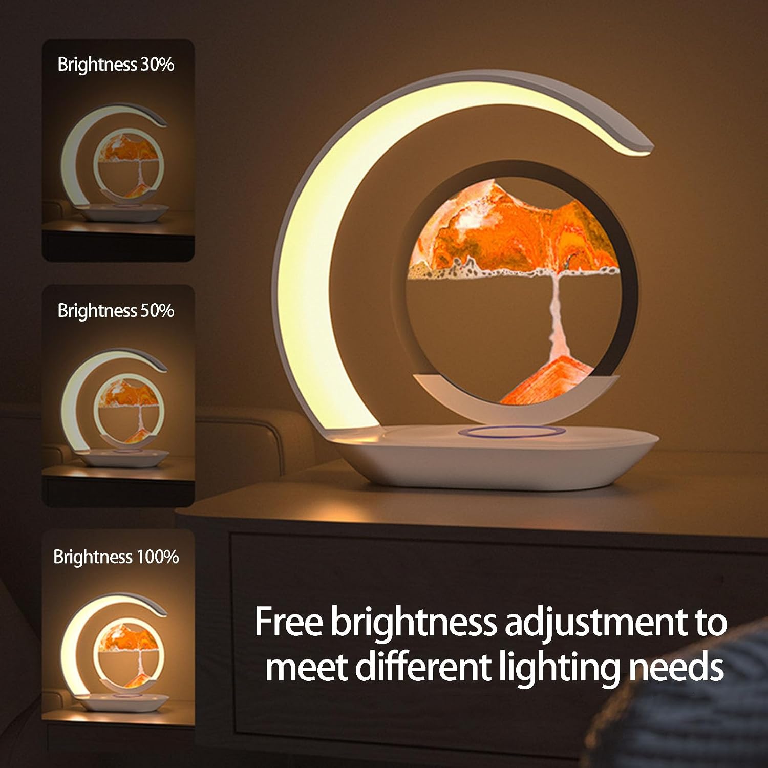 Fast Charging Large Panel Radio Pad Sand Sculpture Deck Lamp Safe Low Thermometry Global Agreement Organ of Sight Security