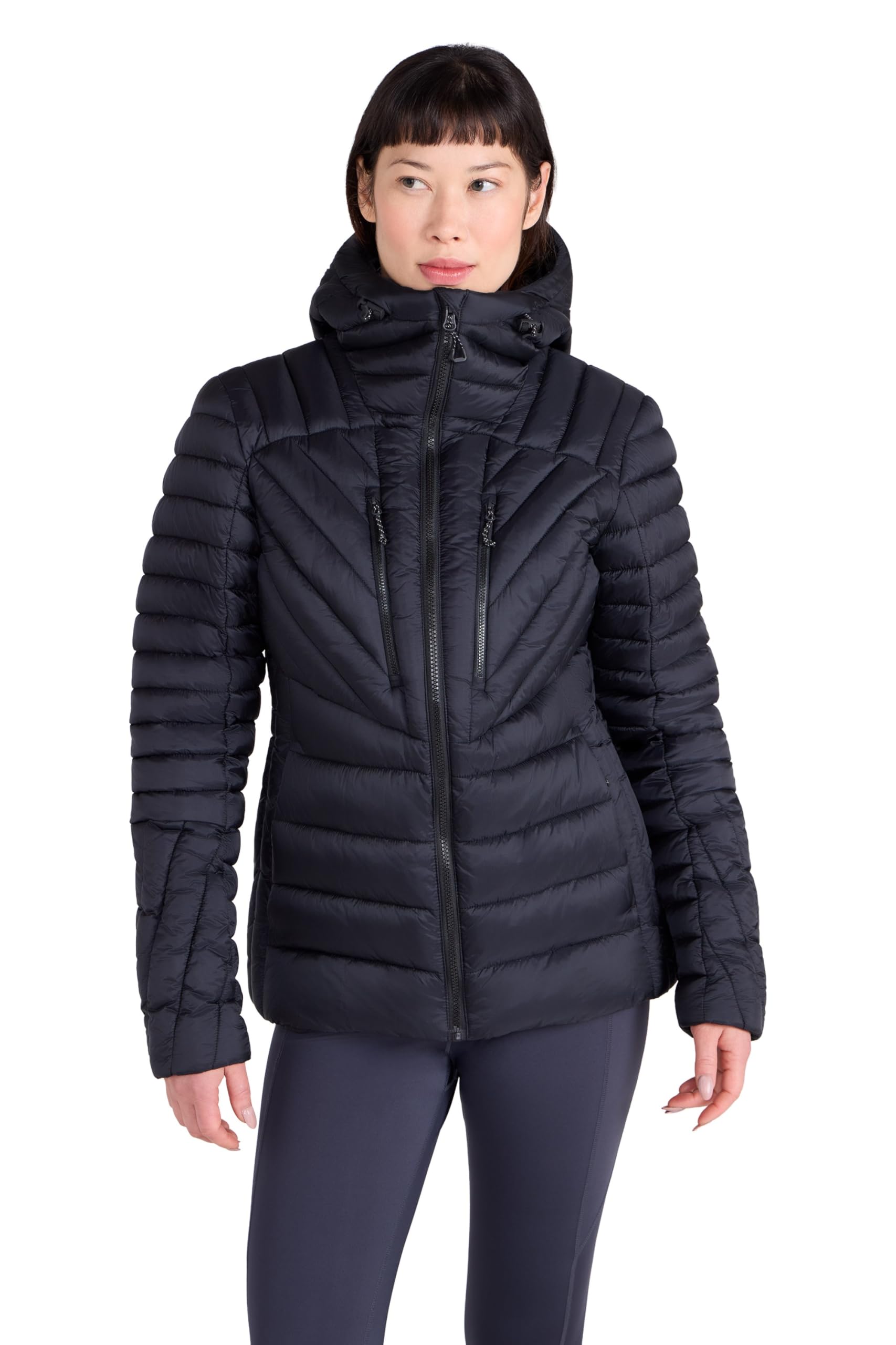 Mountain Warehouse Sky Womens Padded Jacket Black 18