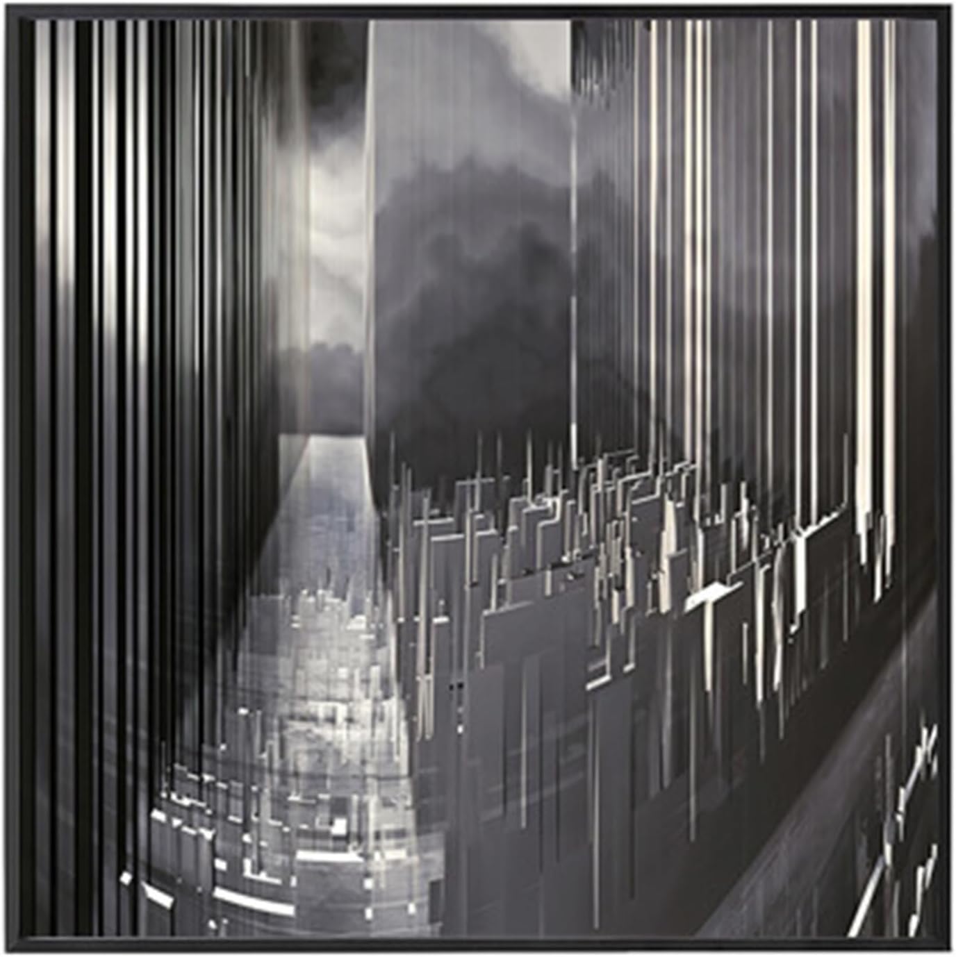 [JUI3N] キャンバス ウォール 設計8 アート 40*40cm 抽象画 アートパネル 絵画 モダンアート 壁掛け インテリア