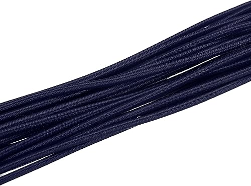 Vista 338 de PATIKIL Cuerda elástica elástica de 1/8 pulgadas, 11 yardas (0.118 in x 32.8 ft), color verde militar para manualidades, correas de gancho