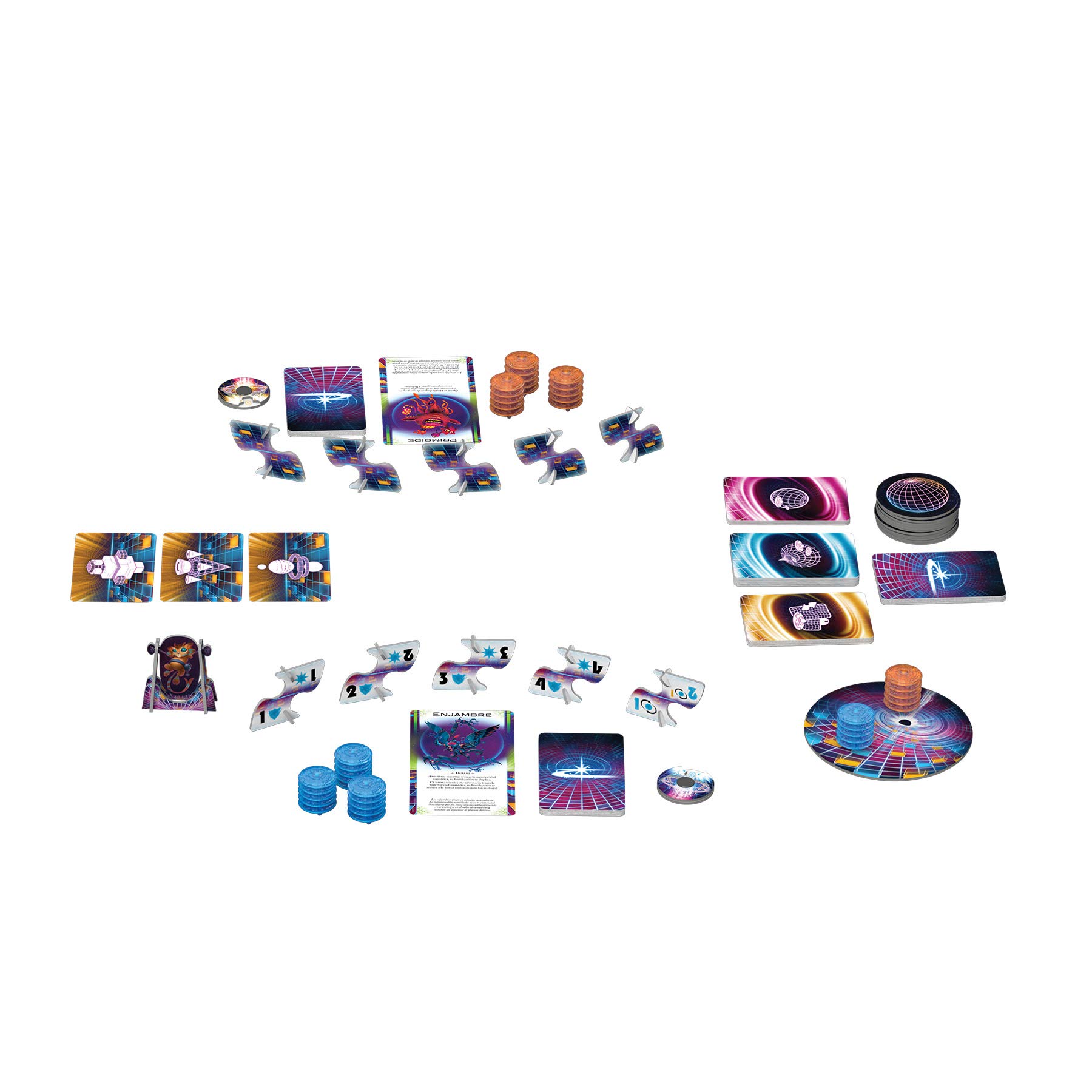 Fantasy Flight Games - Cosmic Encounter Duel - Jeu de Table en Espagnol, Couleur (CED01ES)