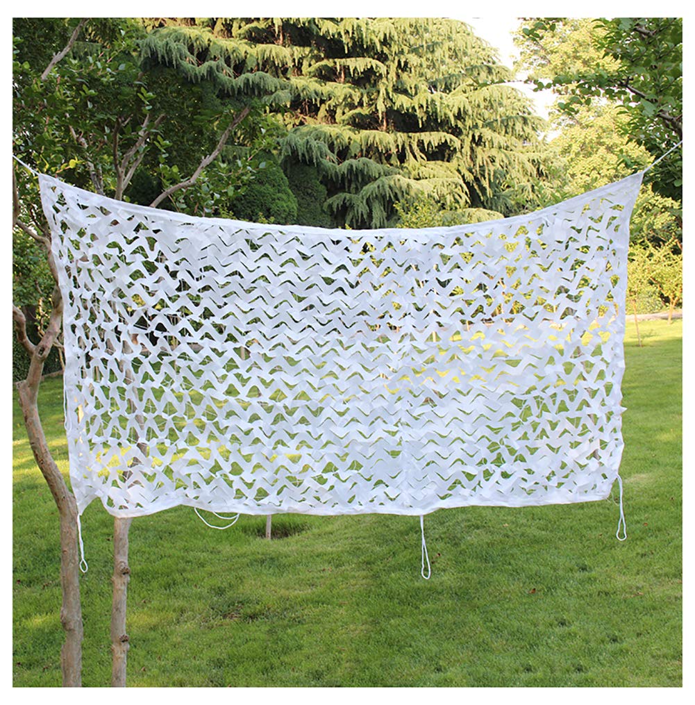 Filet militaire blanc résistant pour couverture de camouflage et chasse