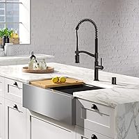 Vista 6 de Dispensador de Agua Kraus con Separador de Aire en Bronce Aceitado, KAG-1ORB