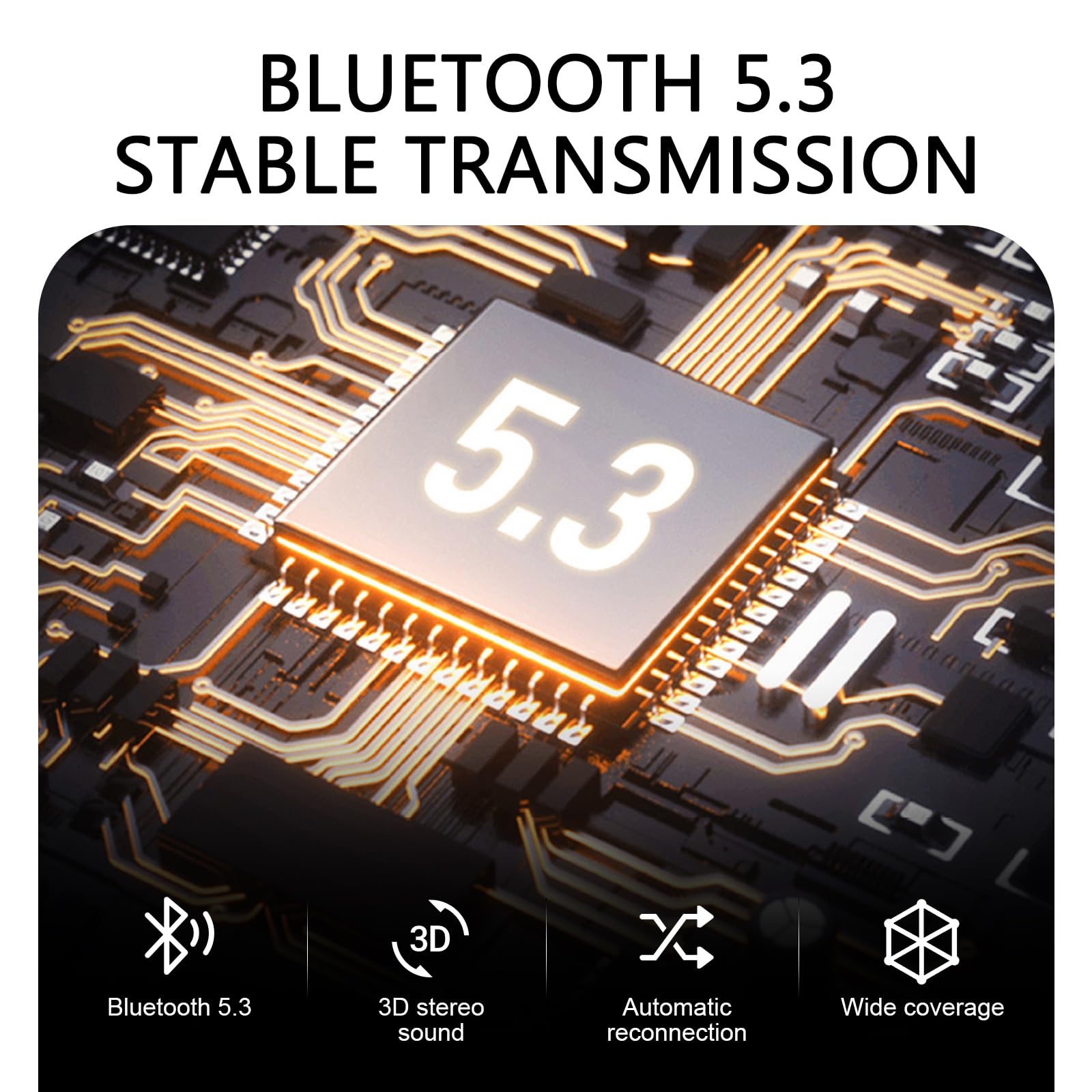 USB Bluetooth Empfänger für Auto, Bluetooth 5.3 Wireless Audio Adapter, USB Netzteil 3.5mm Aux Jack Adapter, FM + AUX Transmitting Signal Receiver, für Auto Stereo Sound Home Stereo PC (Schwarz