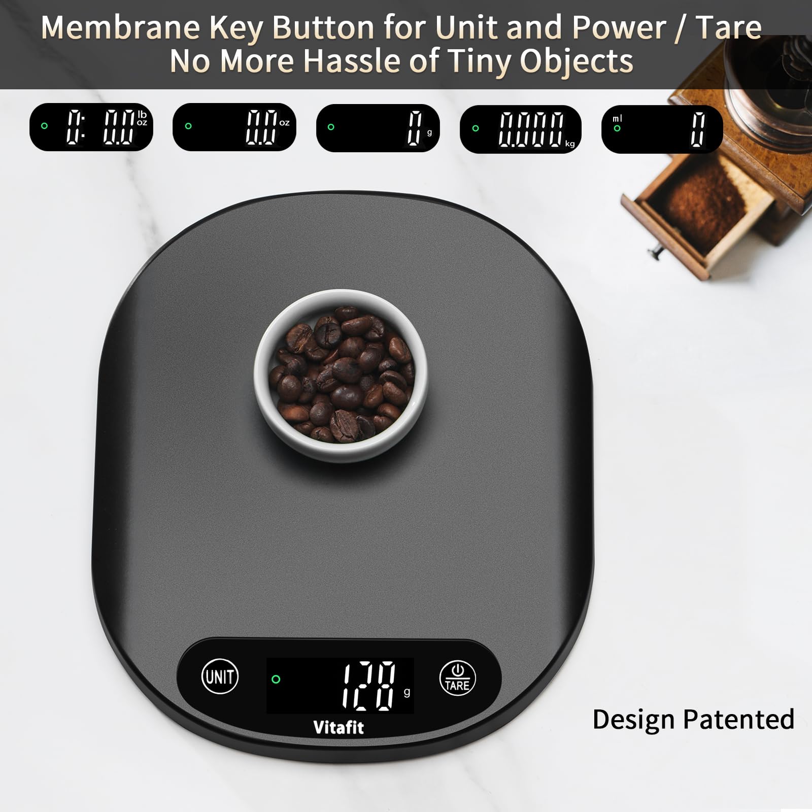 Digital Kitchen Weighing Machine –Gripit High-Precision Food -4
