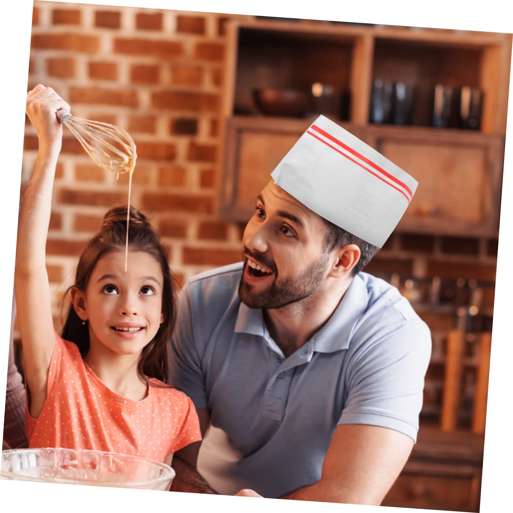 Holibanna 80piezas Sombreros De Papel para Chef Desechables Gorros Unisex para Restaurantes y Catering Aptos para Cocina y Eventos