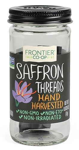 Frontier Culinary Spices Azafrán, botella de 0.036 onzas