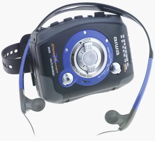 Aiwa HS-SP370 Cross Trainer Sports Personal Stereo with headphones