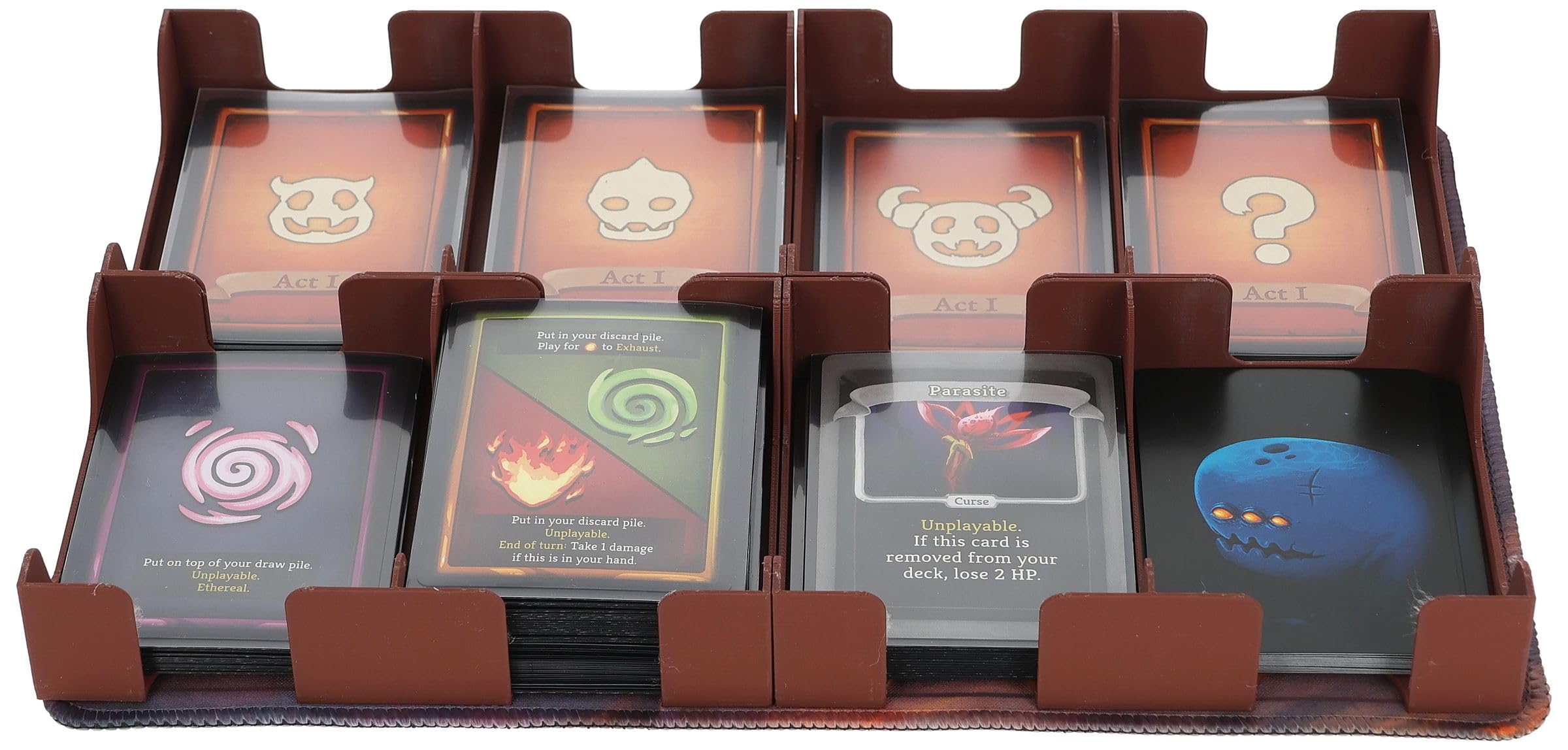 Feldherr Organizer kompatybilny z Slay The Spire: Gra planszowa - Wkładka do pudełka z grą planszową Collector's Edition - Łatwiejsze sortowanie - Szybsza konfiguracja gry - Lepsze wrażenia z gry