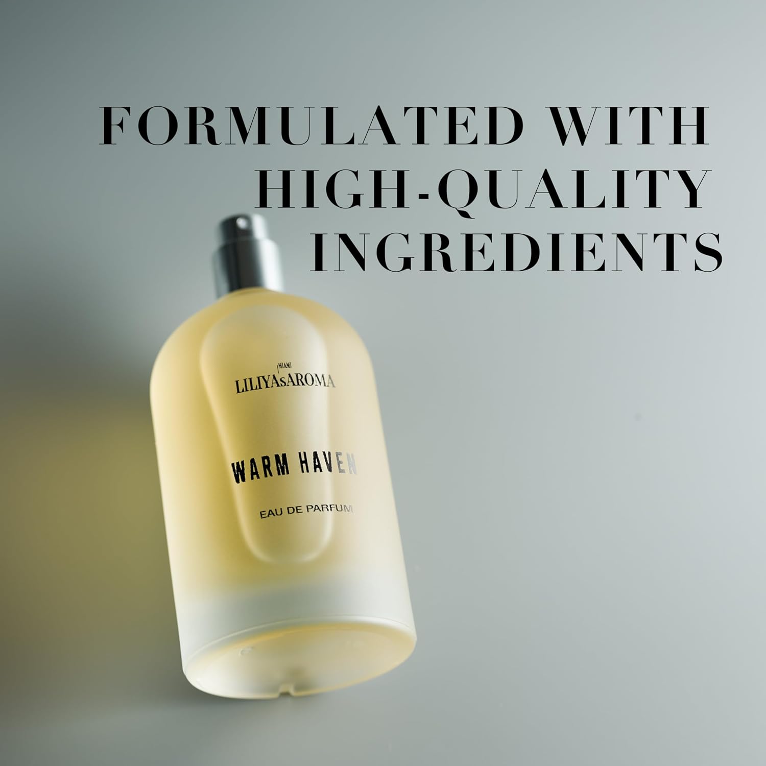 Liliya's Aroma Warm Haven Eau de Parfum – with Honey, Cinnamon and Gourmand Vanilla Perfume, Luxury Amber Cozy Scent Long-Lasting | 3.4 Fl Oz