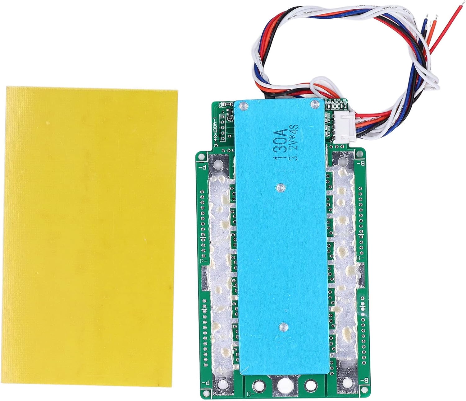 Battery Board Car Start Inverter PCB 12.8V Power Switch Control Over Discharge for LifePo4 4S 130A 3.2V