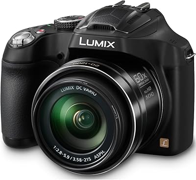 Panasonic LUMIX DMC-FZ70 16.1 MP Digital Camera with 60x Optical Image Stabilized Zoom and 3-Inch LCD Black
