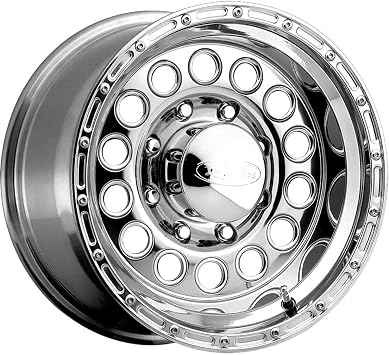 Raceline Wheels 887 ROCKCRUSHER Polished Wheel 17 x 9. inches /6 x 139 mm, 0 mm Offset