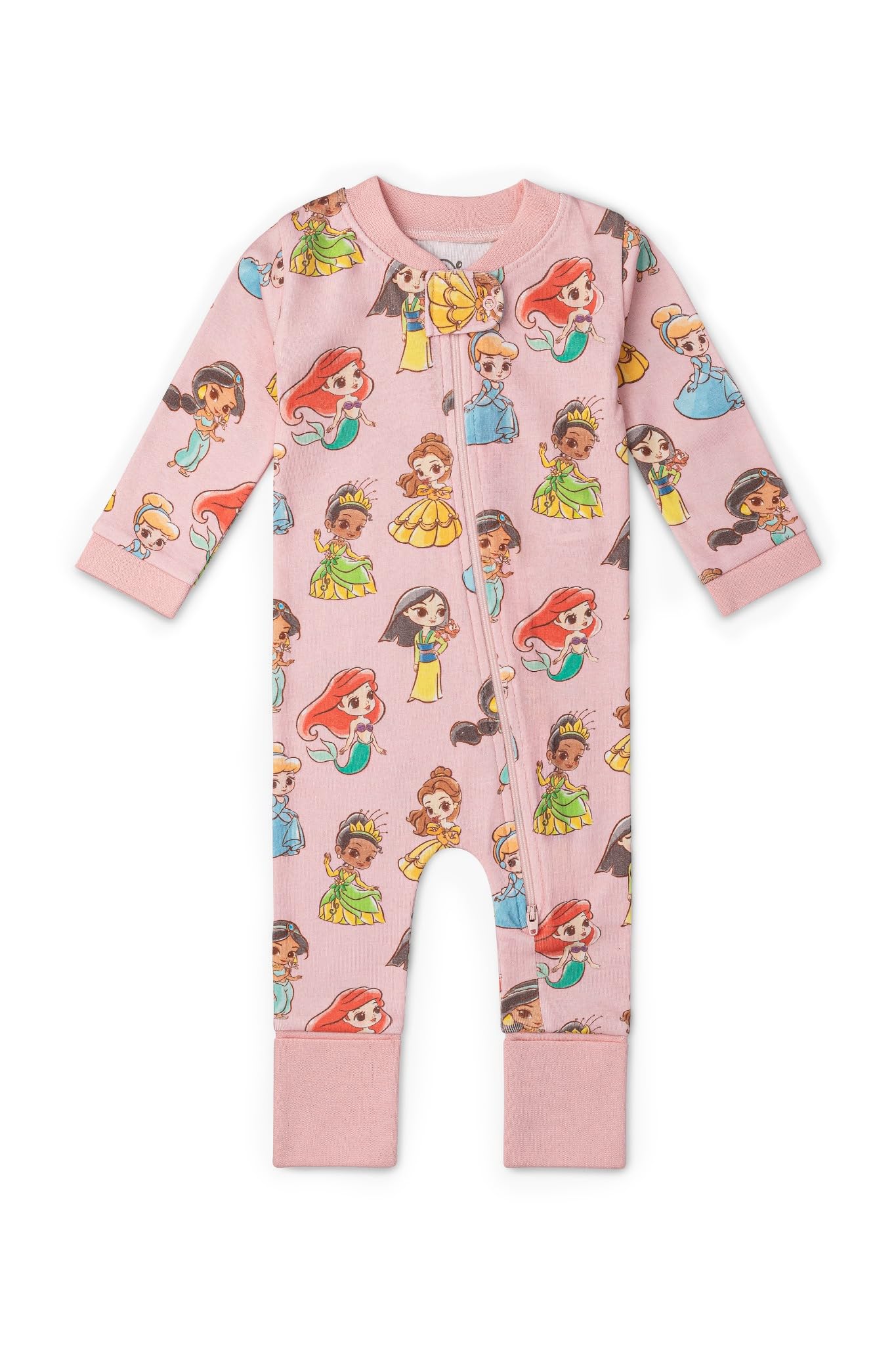 MONICA + ANDY One Piece Baby Pajamas, 100% Organic Baby Clothes for Girls and Boys, Sizes For Newborn and Infant