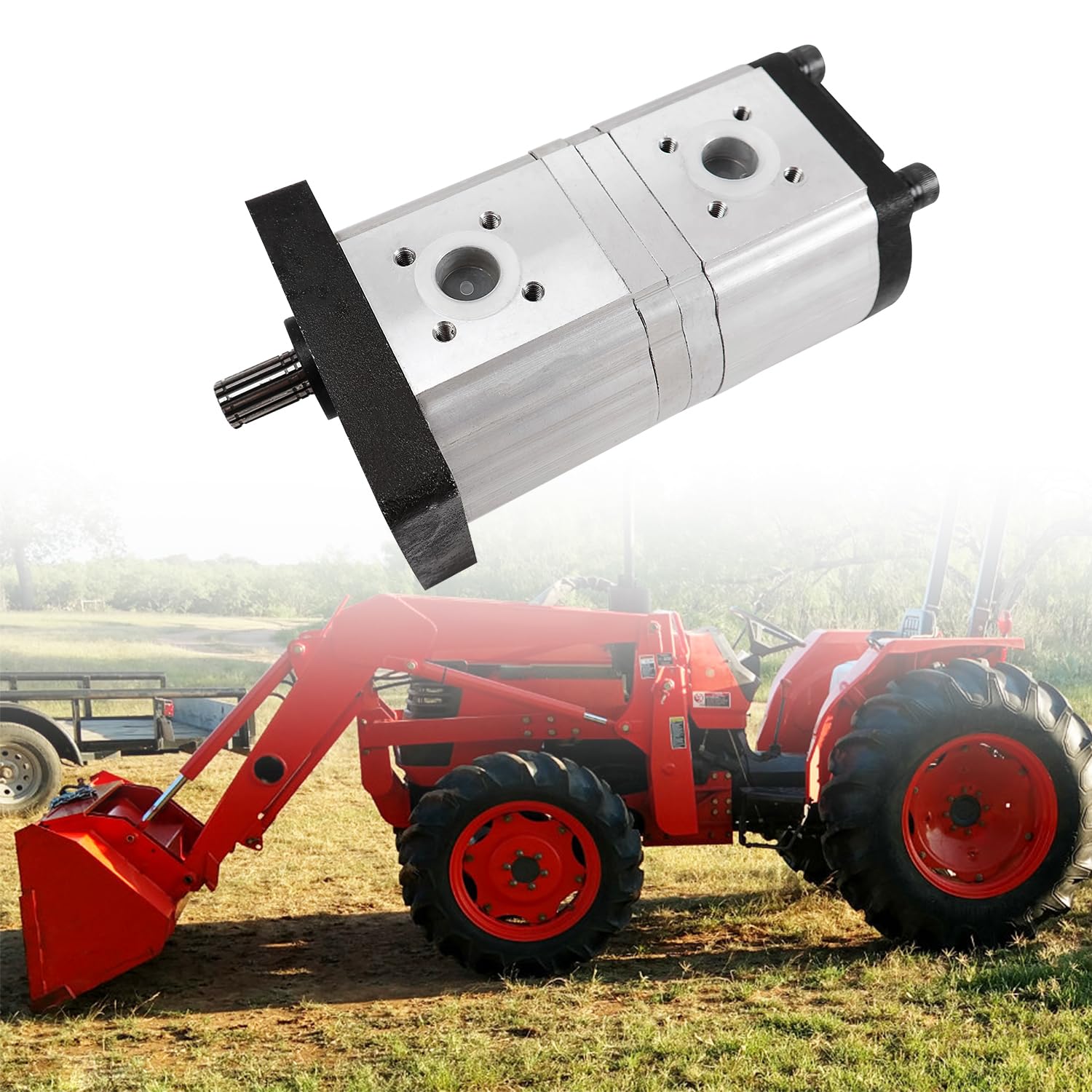 Amazon | 3A111-82202, 3A111-82204 クボタトラクター用油圧ポンプ