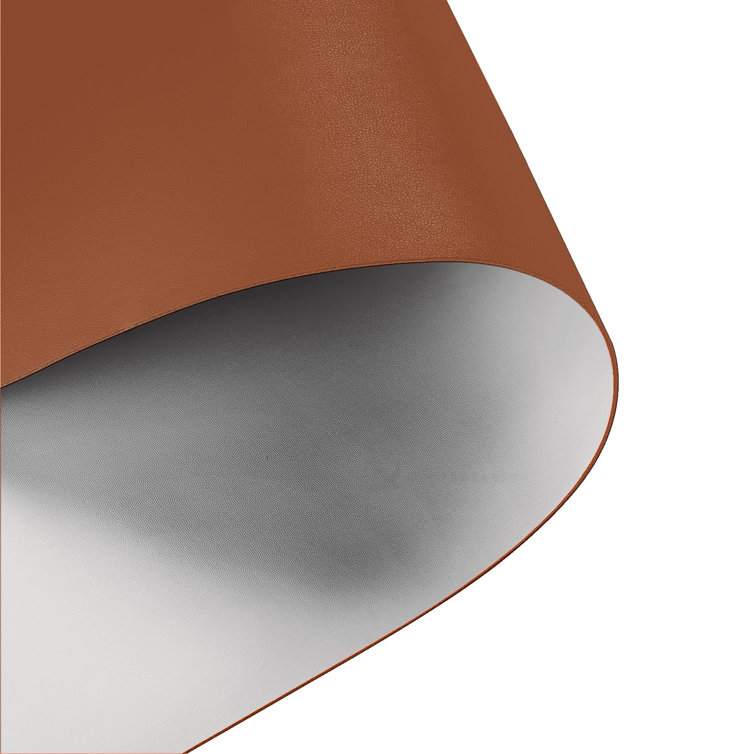 Faux Leather Table Cover,1.8mm Thick,42x66 Inch Table Protector,Table Protector for Dining Room Table,Dining Table Cover,Table Cover Protector,Dining Table Protector(Brown+Gray,42x66)