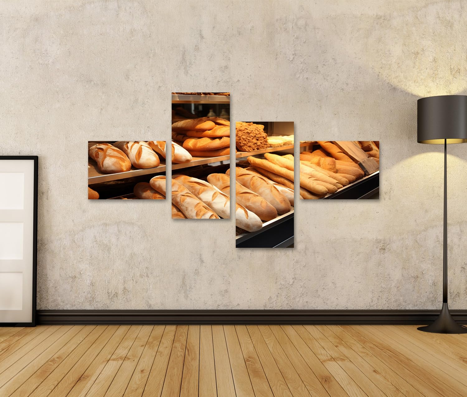 islandburner Imagen sobre lienzo pan fresco bollo panadería sabrosa harina productos de panadería tienda de panadería imágenes murales carteles