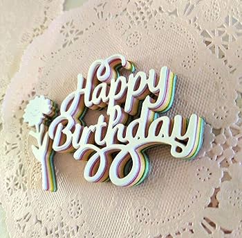 Amazon.co.jp: ダイカット クラフトパンチ Happy Birthdayセット。*゜+