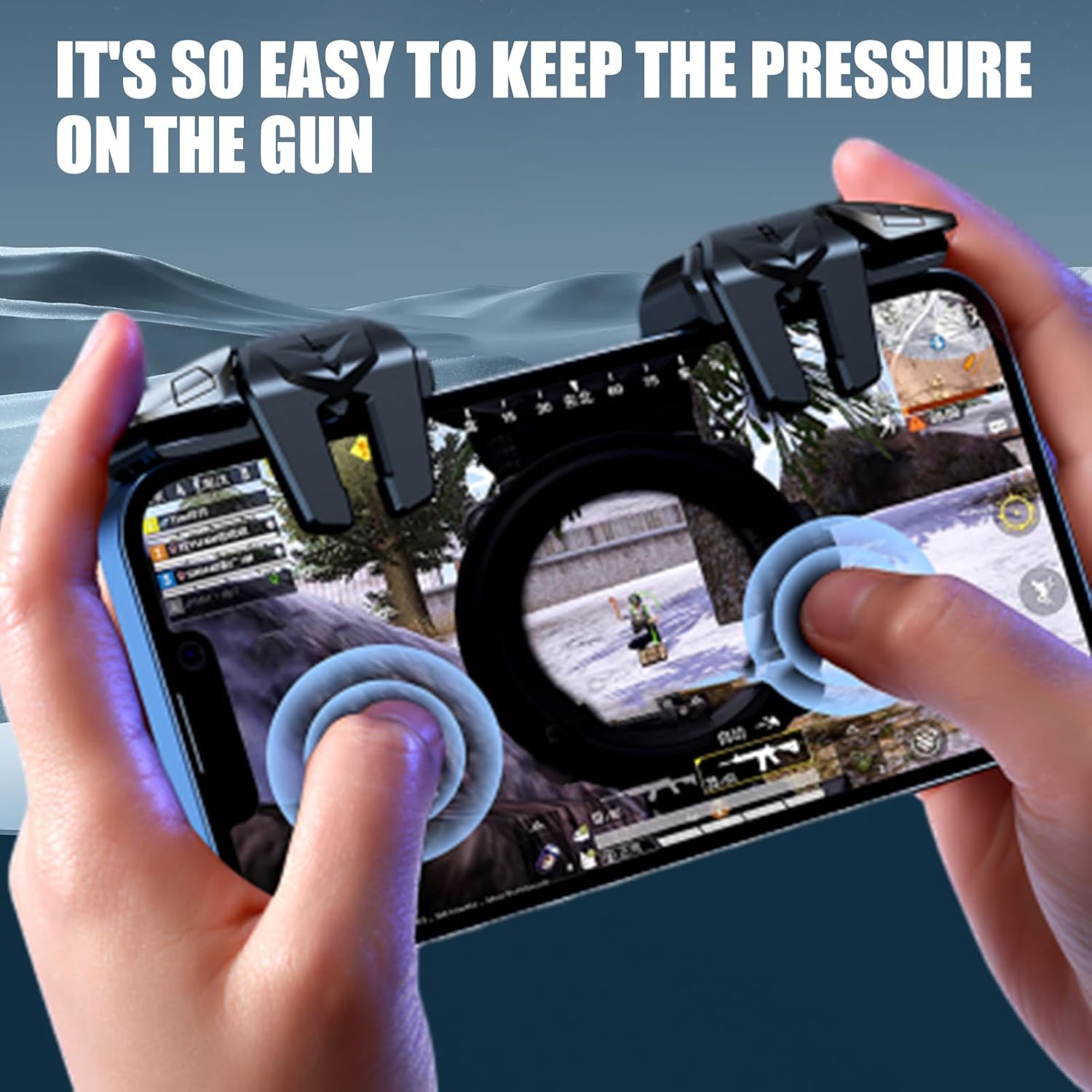 Trigger Controller 6 Dita Per Mobile Gaming - Grilletti L1R1 L2R2 Per PUBG E Altri Giochi - Foto 5