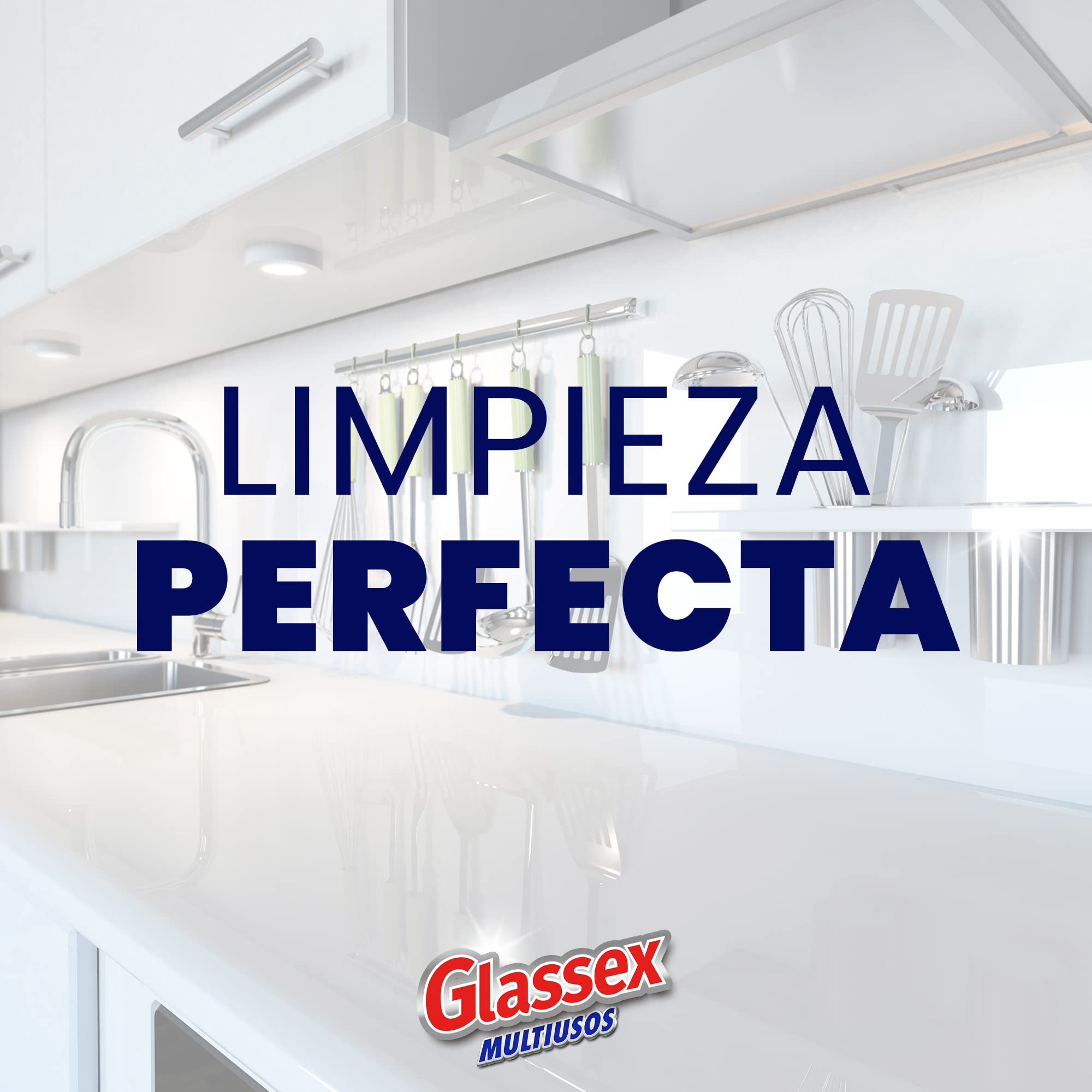 Glassex Limpiador multiusos y cristales pistola spray 750 ml