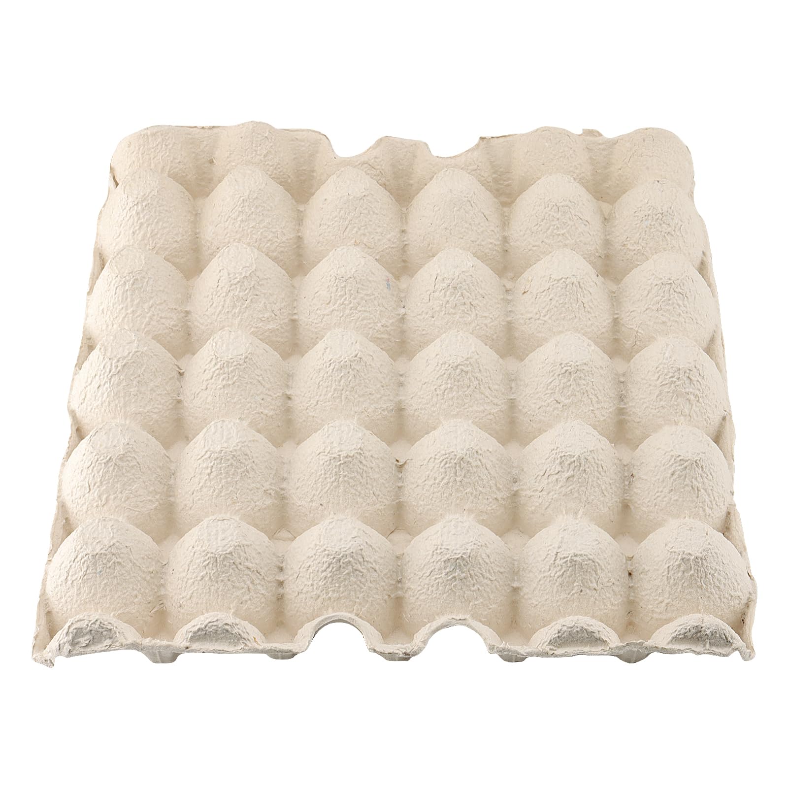 25 Stück Pappe Eierkartons 30er, Eierpappen Weiß Eierbehälter, Leere Eierkartons Pappe Eierschachtel für 30 Eier, 30 x 30 cm