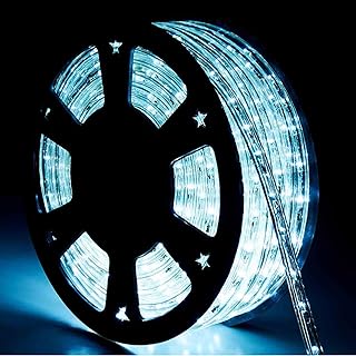 Tuanchuanrp Rope Lights for Outside, 100ft LED Rope Lights Waterproof for Indoor/Outdoor,110V, Rope Lights Outdoor for Eav...