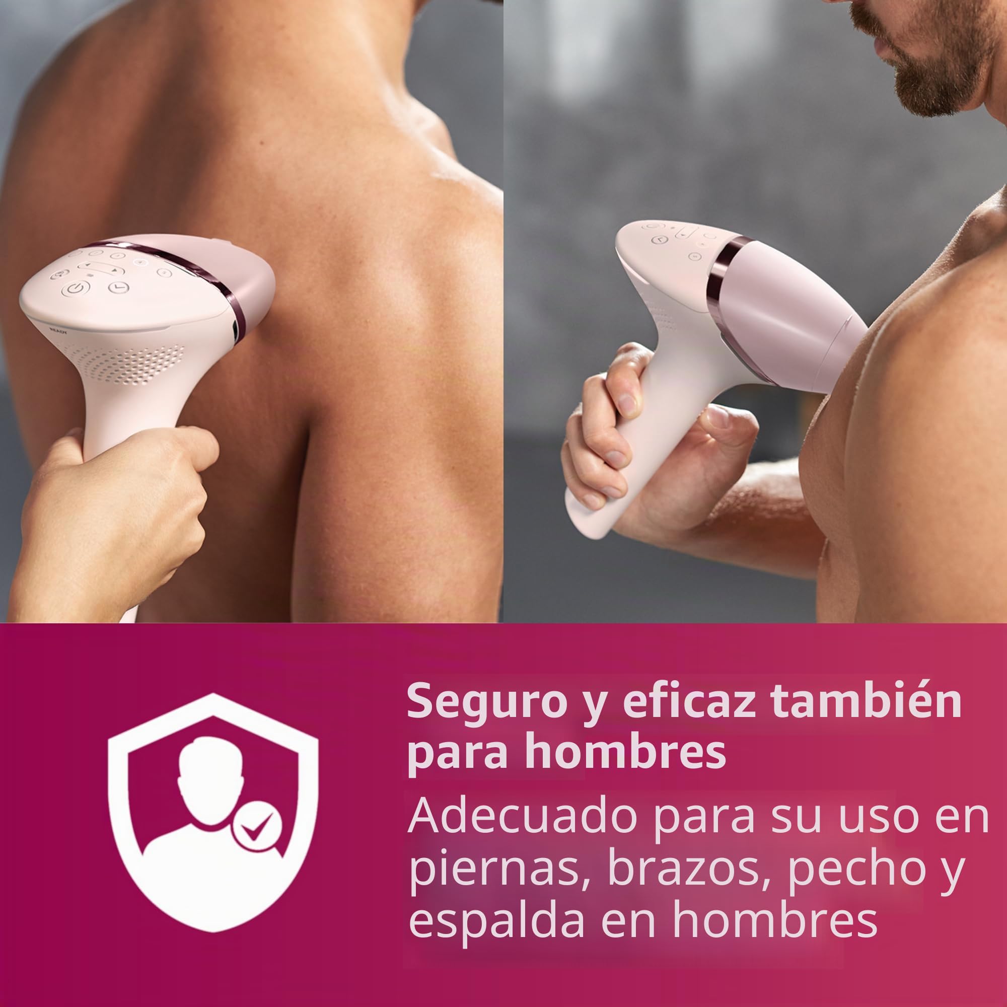 Philips Lumea Advanced Dispositivo de depilación IPL SC1997/00 - Depilación con luz (Oro, Blanco, Luz pulsada doméstica (HPL), 15 min, 1 min, 1 min, 1 min)